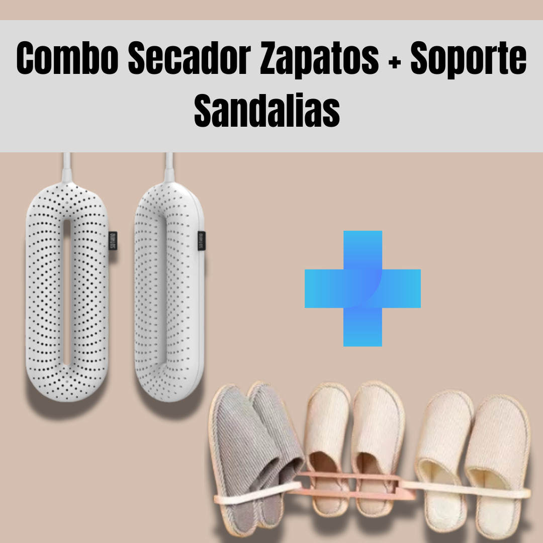 Combo Secador Zapatos + Soporte Sandalia